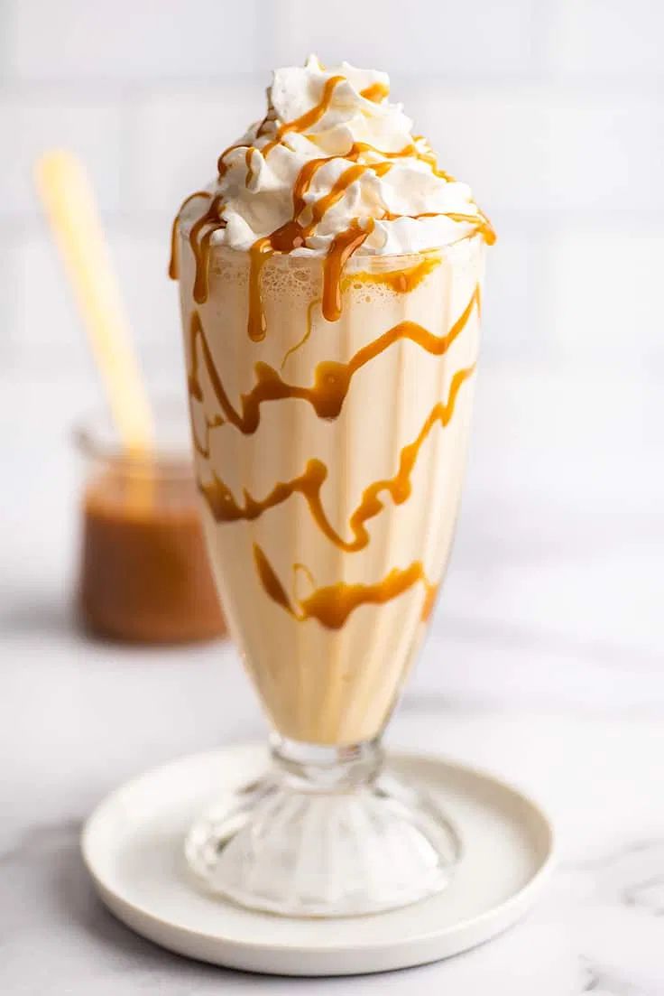 Milkshake caramel