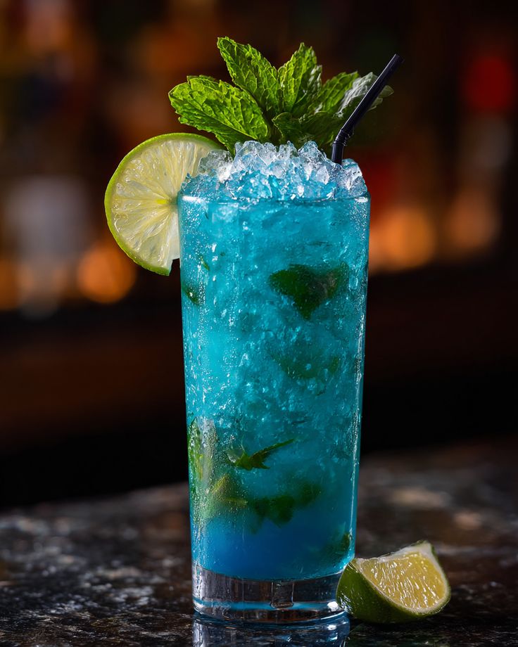 Spring Blue Mojito