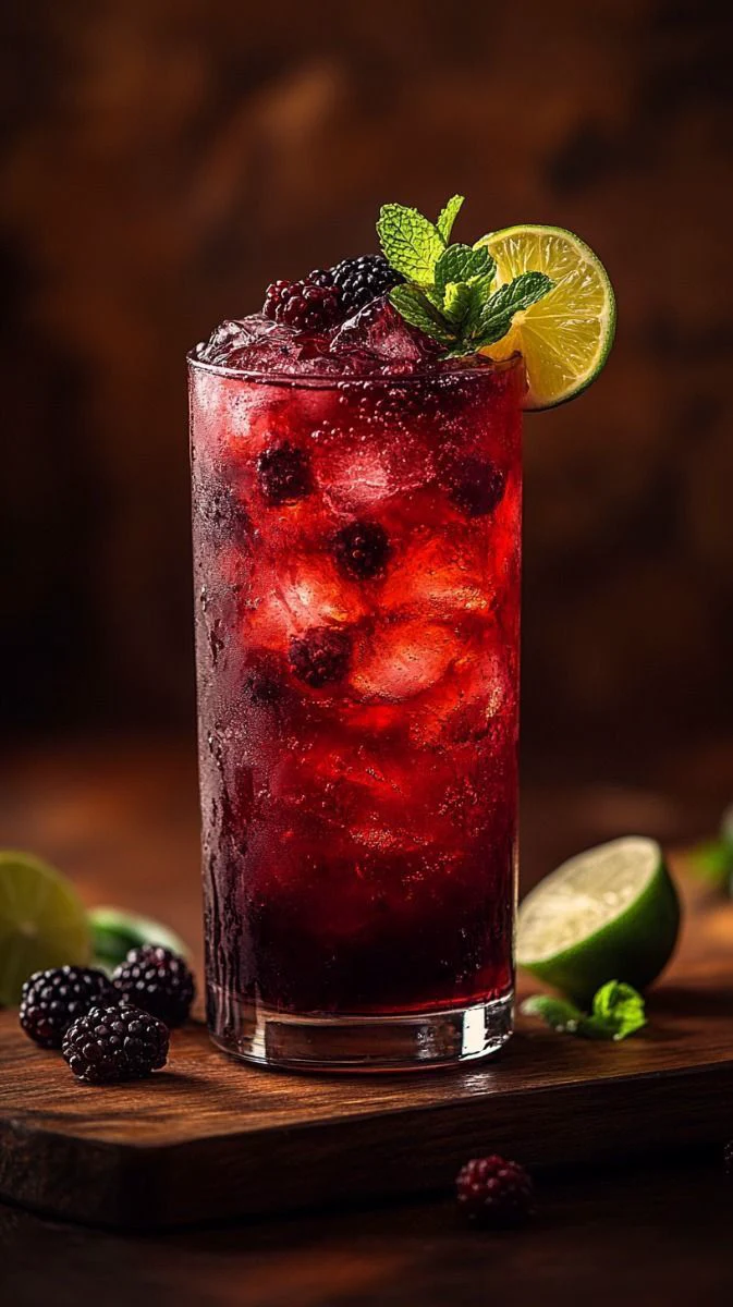 Mojito fruits rouges
