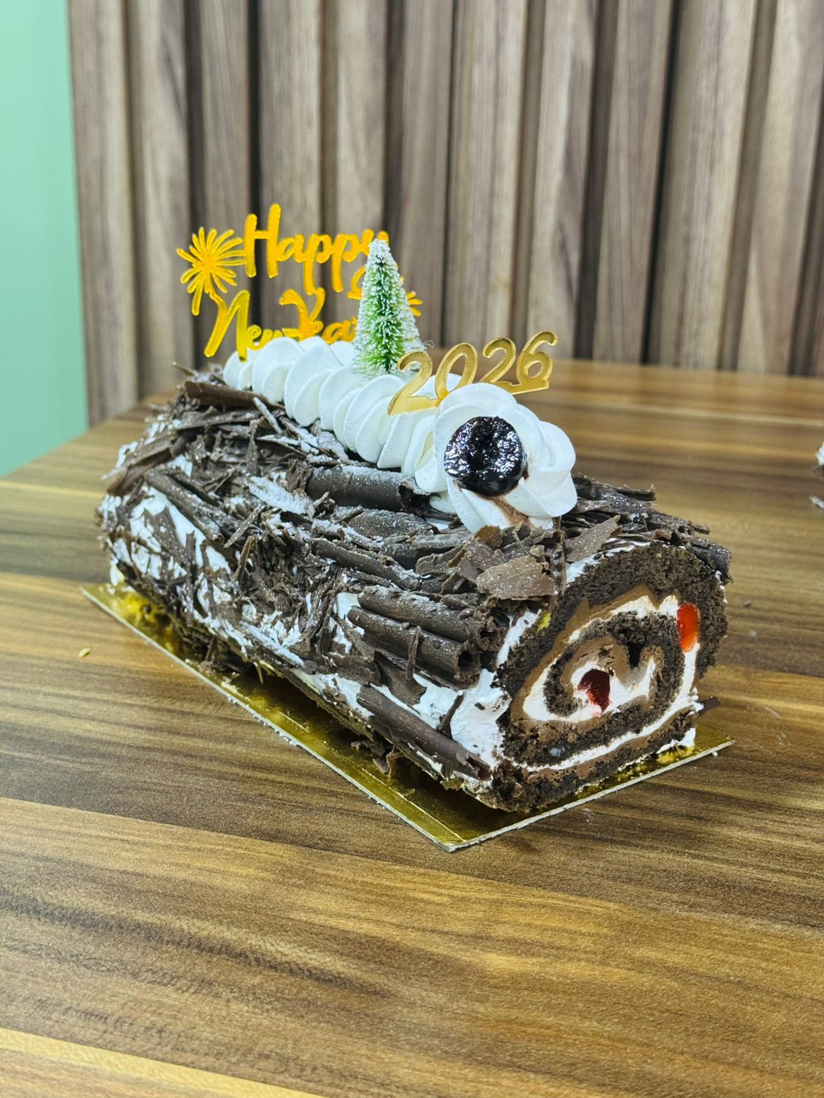 Bûche forêt-noire