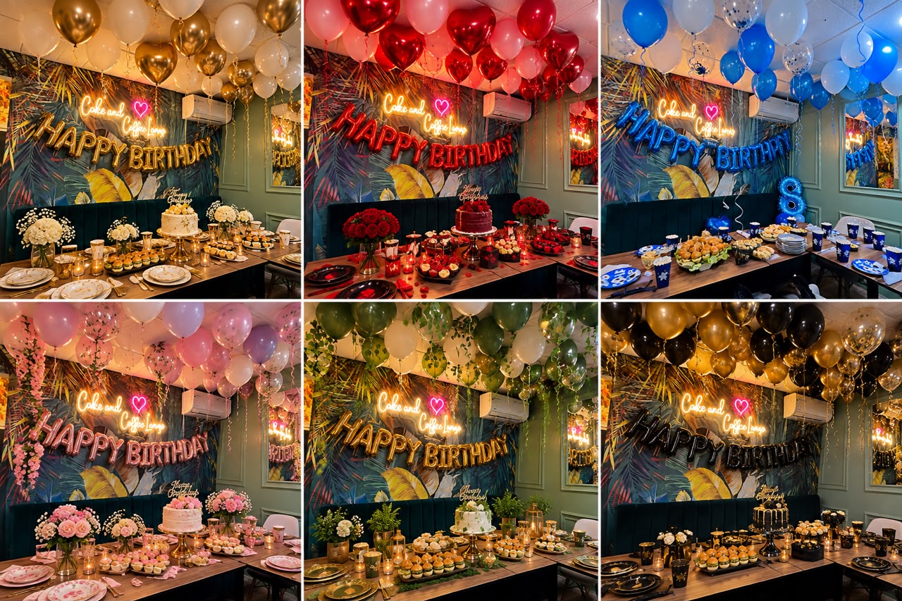 Décorations d'anniversaire et tables gourmandes chez Monde Gourmand